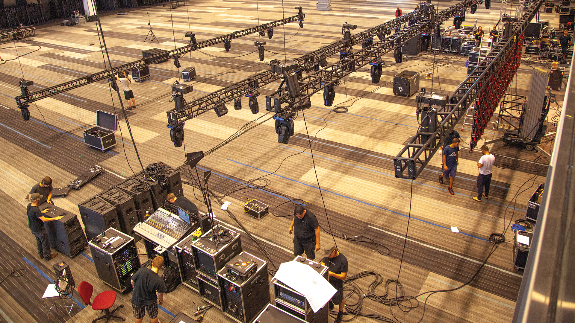 Spotlights That Stole Camera Time